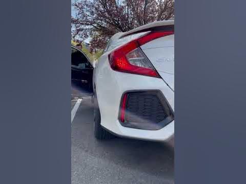 AWE Honda Civic Cat-back Exhaust Cold Start - YouTube