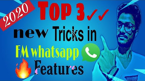 Three new FM whatsapp tricks ll Change font style, change icon & change notification icon ll ....