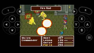 Final fantasy V Bosses #6 Shiva (optional Boss)