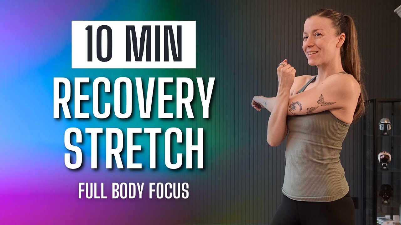 10 Min RECOVERY STRETCH for Post-Workout & Rest Days | Full Body Focus