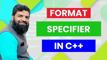 Lecture 12 | How to use Format Specifier in c++ Programming Fundamental in Urdu/Hindi