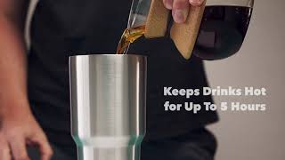 CHILLOUT LIFE 30 oz Stainless Steel Tumbler