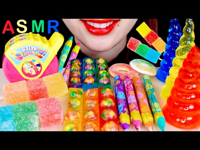 【ASMR】RAINBOW SWEETS【咀嚼音】