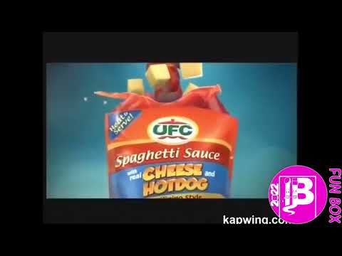 UFC Spaghetti Sauce Cheese And Hotdog TVC 2013 15s