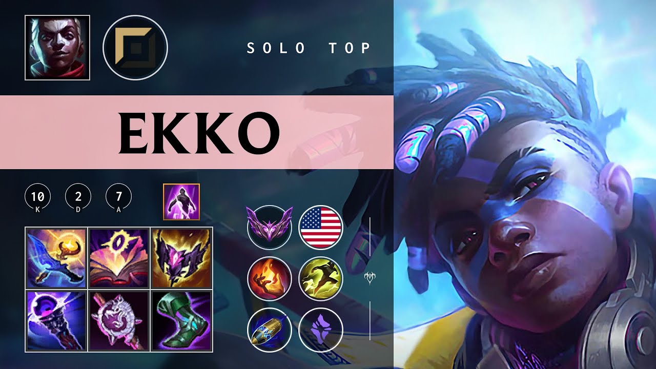 Ekko Top vs Master Yi - NA Master Patch 26.01
