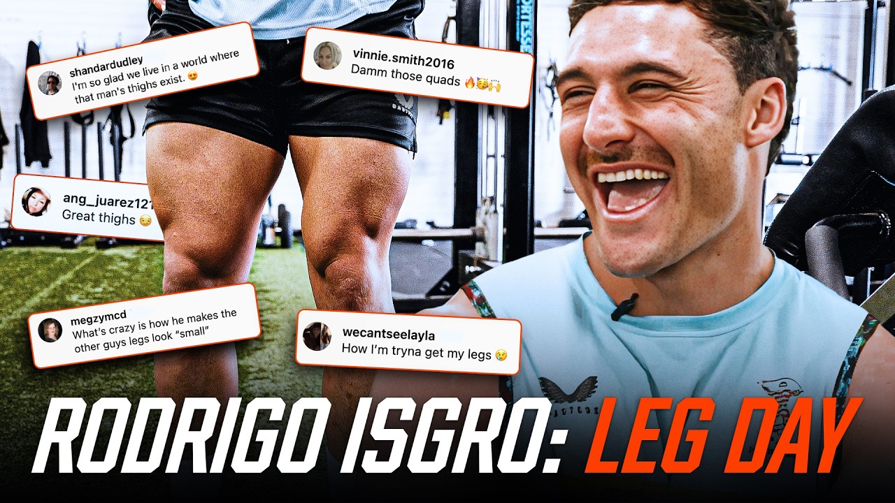 Leg Day Workout: How To Get Legs Like Rodrigo Isgró | Fuelling The Ferocity