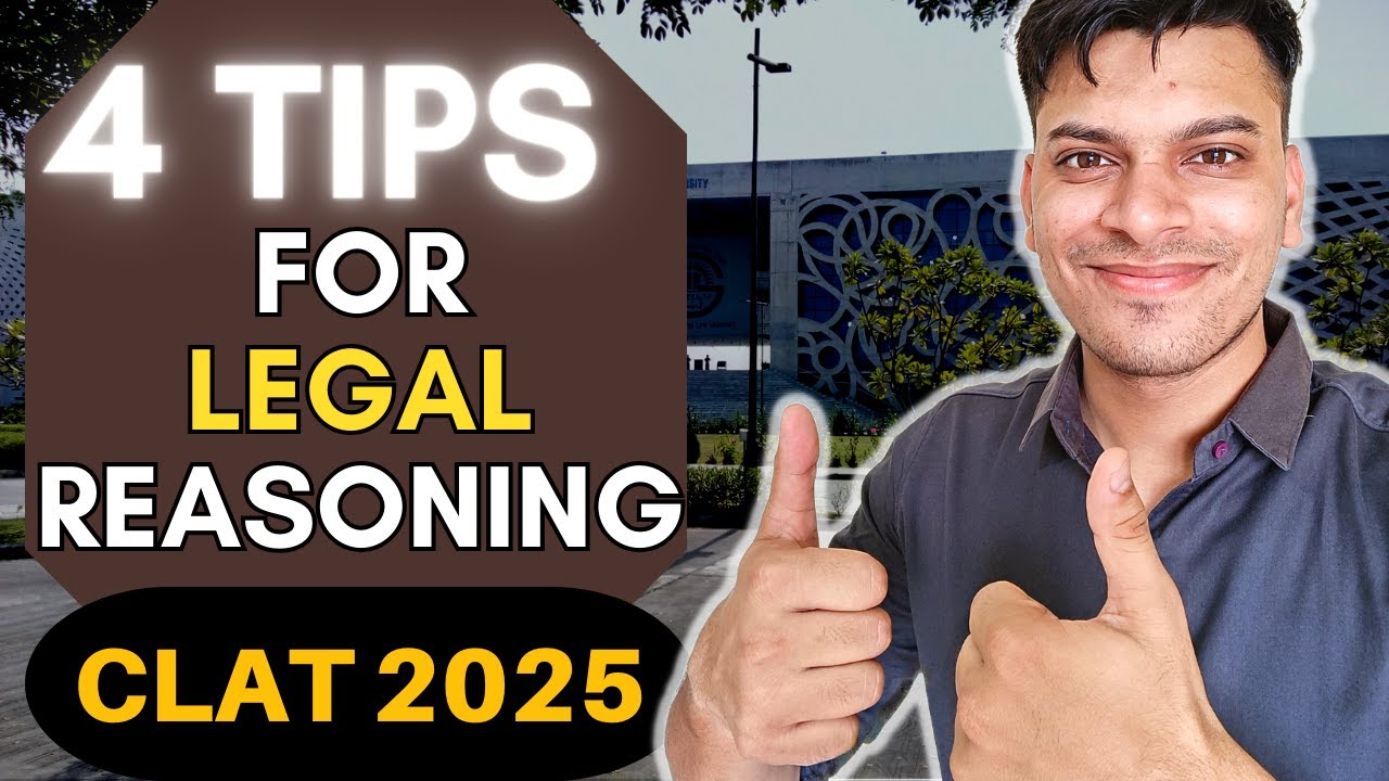 How to SCORE 30/30 in Legal Section - CLAT 2025 - YouTube