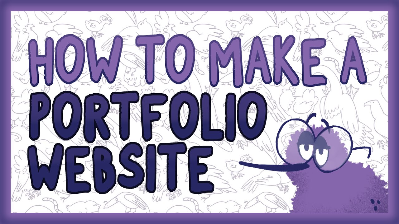 How to Make a Portfolio Website - YouTube