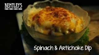 Bentleys Bar Inn Restaurant: Spinach & Artichoke Dip