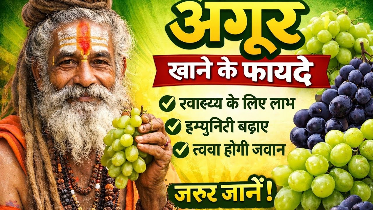 अंगूर खाने के फायदे, Angur khane ke Phayde
