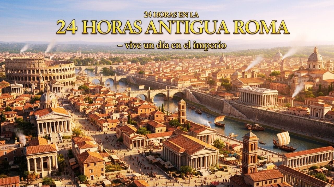 Cómo era un día romano | ¡Vive 24 horas en la Antigua Roma!