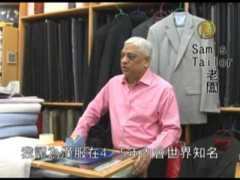 Un tailleur de Hong Kong impatient au sujet de la comptition de Haute Couture Han