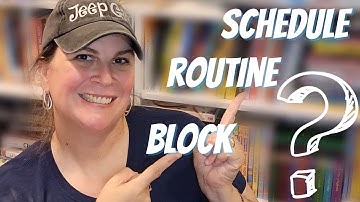 How to Schedule Homeschool Day // Best Way to Run Our Day