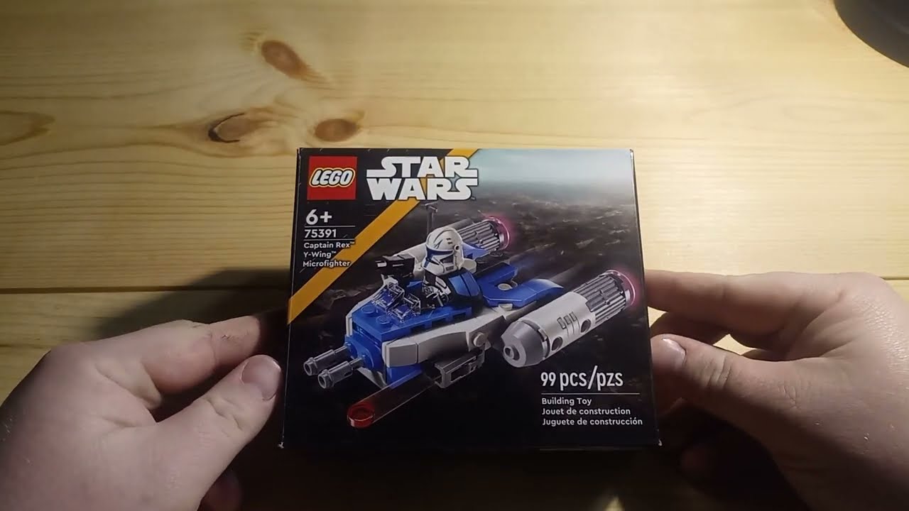 Building Lego Star Wars set 75391