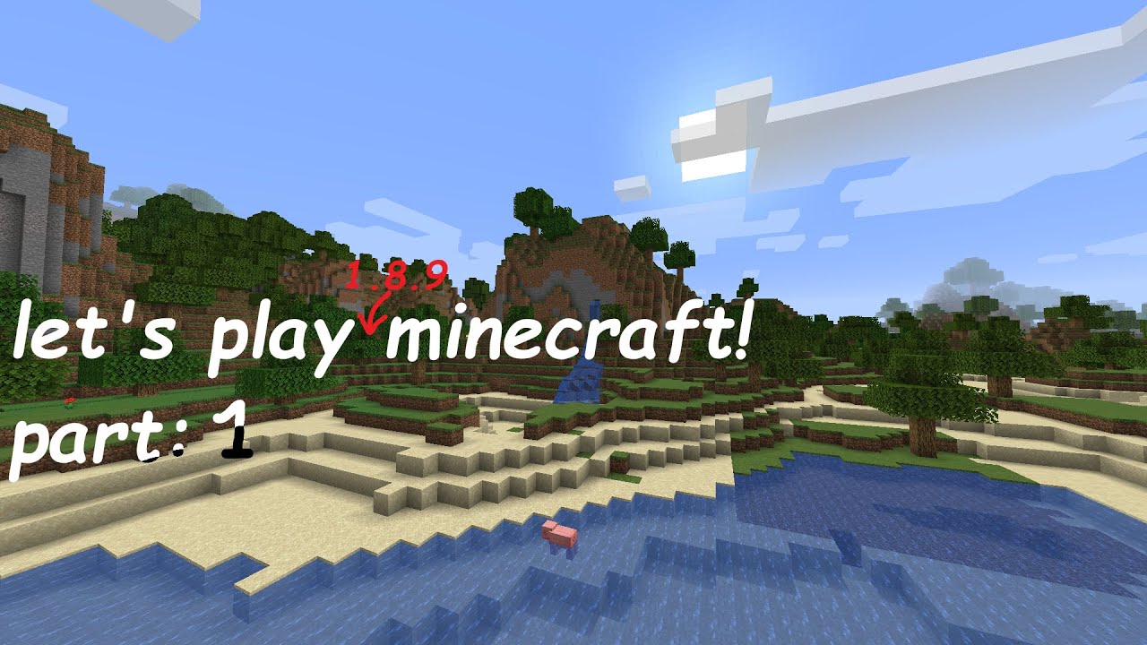 Let's Play Old Minecraft! | Part 1: Starting off Slow