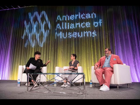 #AAM2022 Keynote: Sandra Jackson-Dumont with panelists, Mikka Gee Conway and Ben Garcia