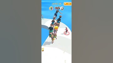 Beach Party Run Best Funny Games #shorts All levels gameplay ( ios & Android)...