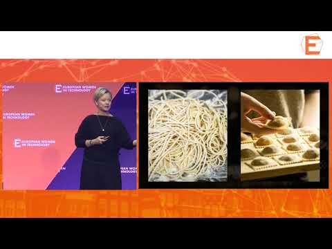 Karalee Close At The European Women In Tech Conference On Tech Humanity