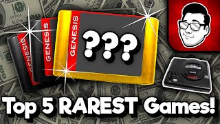 Top 5 RAREST Sega Genesis Games! [USA] | Nintendrew