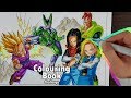 Professional Artist Colours a Childrens Colouring Book! |  Dragon Ball Z