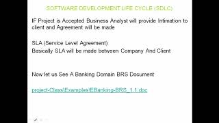 SDLC Detailed concepts part 1 - Manual Software Testing With Bug Reporting Tool ALM/QC.