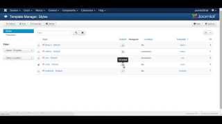 How to install a Joomla! 3.x template!