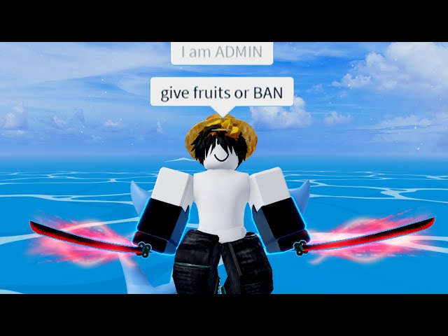 Toxic Kid Pretends to be an ADMIN (Blox Fruits) - YouTube