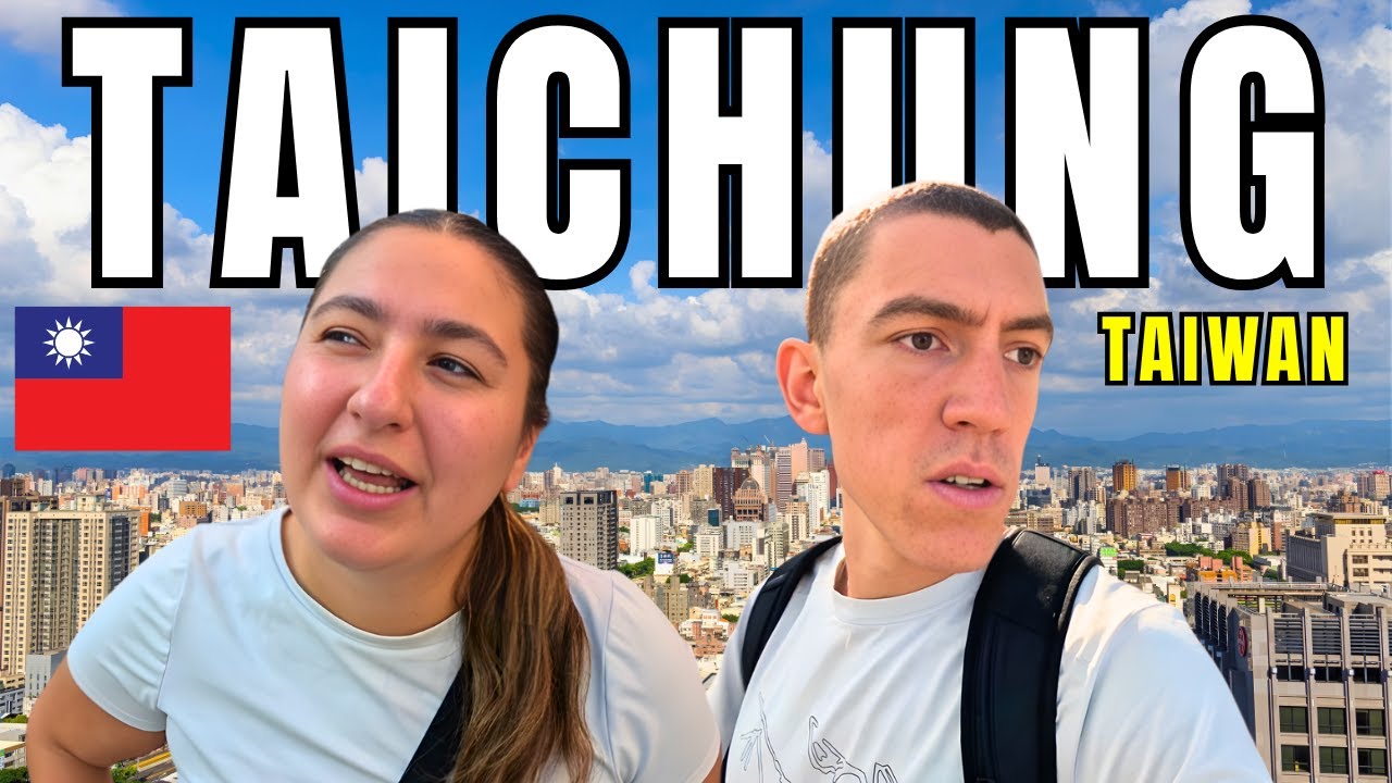 Первые впечатления о Тайчжуне, Тайвань 🇹🇼 Мы были в шоке!