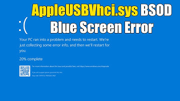 HOW TO Fix AppleUSBVhci.sys BSOD Blue Screen Error in Windows 10 or 11
