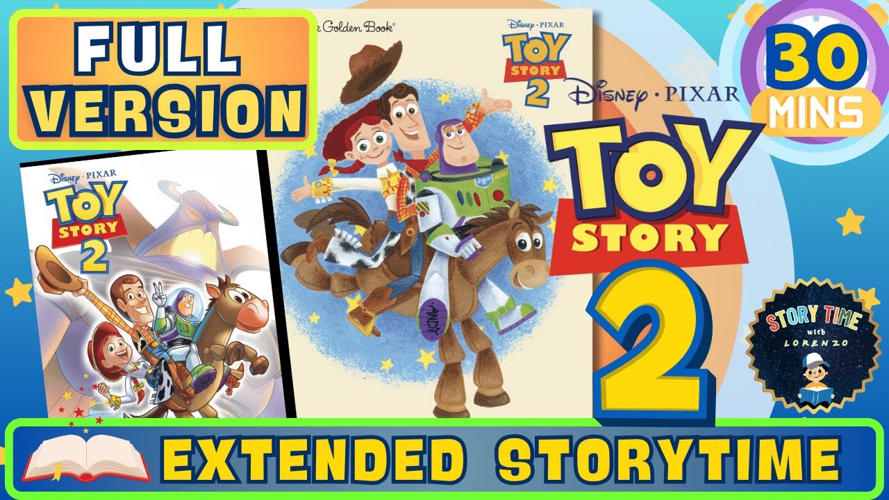 TOY STORY 2 FULL EXTENDED VERSION (30 Minutes) | Read Aloud for Kids | Book and Disney Graphic Novel