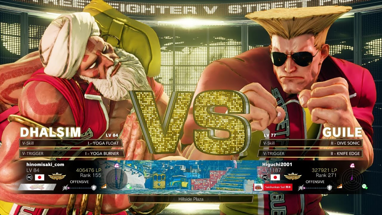 SFV Champion Edition 🔥 hinomisaki (Dhalsim) Vs Higuchi (Guile) 🔥 Online Match's 01-11-2023