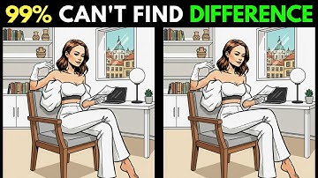 Spot The Difference Video: Only Genius Find Differences [ Find The Difference Number. 912 ]