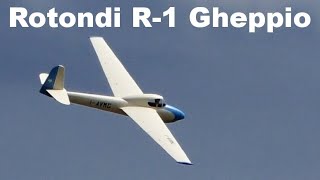 Rotondi R-1 Gheppio, scale RC glider, Rokytnice 2020