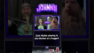 @zakkwyldetv compares zakk sabbath shows to his kitchen gigs! #podcast #guitarist