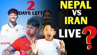 Nepal vs Iran LIVE? |  Big Friendly Match in Shillong | Footy Fever Nepal | Where to watch live ? screenshot 3