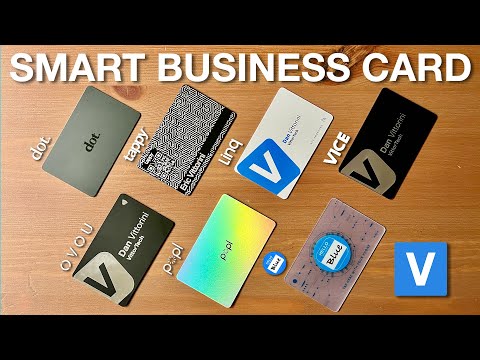 Ultimate Smart Business Card Comparison - OVOU, Linq, Popl, NOMAD, Tappy, Blue, Dot, V1CE