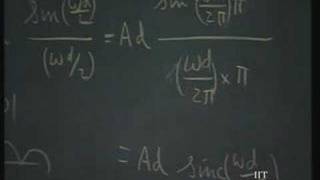 ⁣Lecture - 14 Fourier Transforms (2)