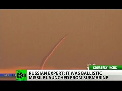 Mystery missile launch off California coast: Comes from submarine?