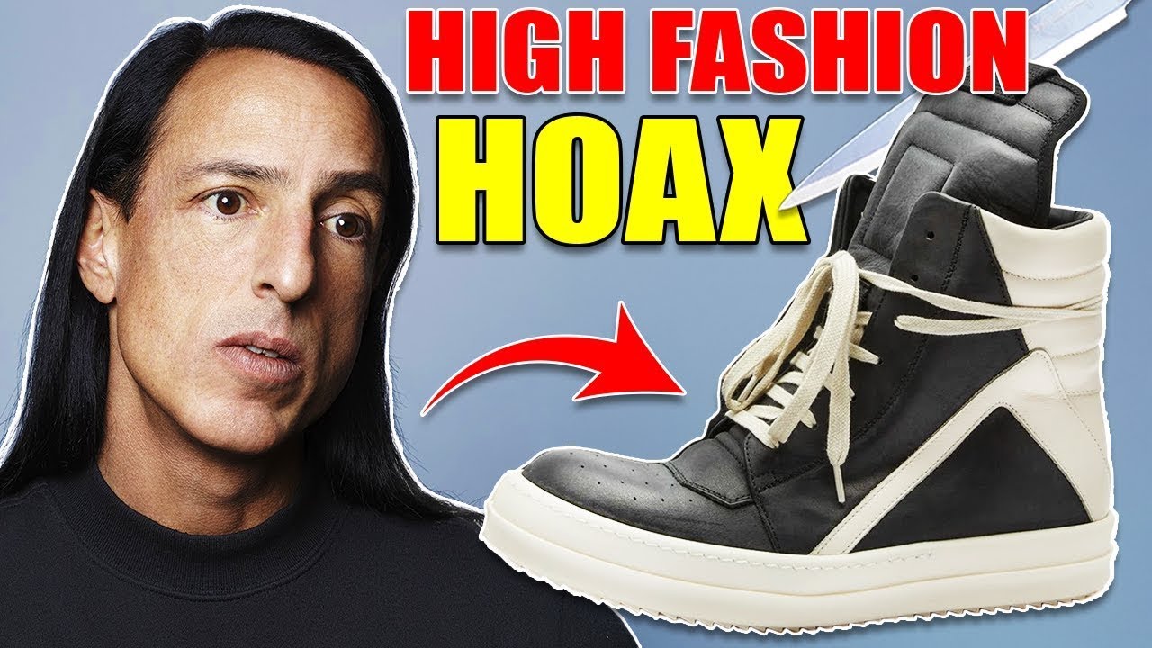 ($1265!?) Rick Owens scammed you & ASAP Rocky - Geobasket