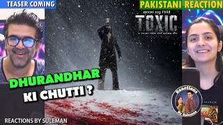 Pakistani Couple Reacts To Toxic New Posters & Teaser Update | Rocking Star Yash 