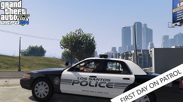 GTA 5 LSPDFR - EP. 1 - First Day On Patrol