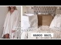 HUGE *NEW IN* MANGO HAUL TRY ON AUGUST 2019 SUMMER | + James Read Tanning Routine