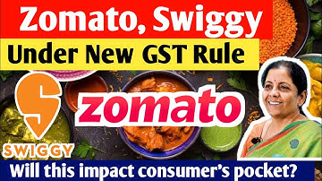 Zomato, Swiggy to Pay GST to Govt. I Swiggy, Zomato under GST l 45th GST Council meeting