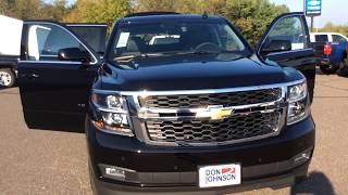 2017 Chevrolet Tahoe LT 4WD Black (H17215)