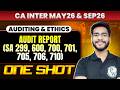 CA Inter Audit: SA 299,600,700,701,705,706,710 | Audit Report | CA Inter May26 &amp; Sep26 | CA Hemant