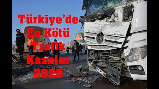 Türkiye En Kötü Trafik Kazaları 2020 (Mobese)