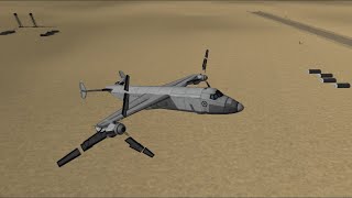 Exploring new Features with VTOL prop craft - KSP Breaking Ground DLC