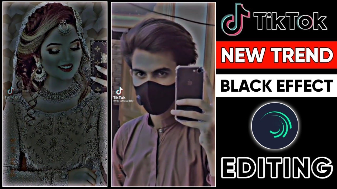 Tiktok New Trend | Alight Motion Black Effect Editing Tutorial - YouTube