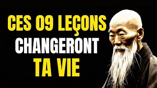 VOICI 09 LEÇONS QUI CHANGERONT VOTRE VIE D'UN COUP