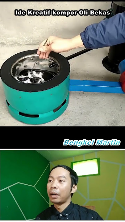 Ide Kreatif Kompor Oli Bekas #idekreatif #ideas #diy #kreatif #2024